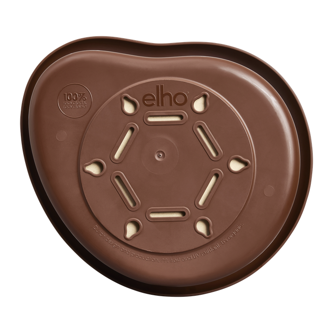 organic hôtel à abeilles 25cm marron châtaigne